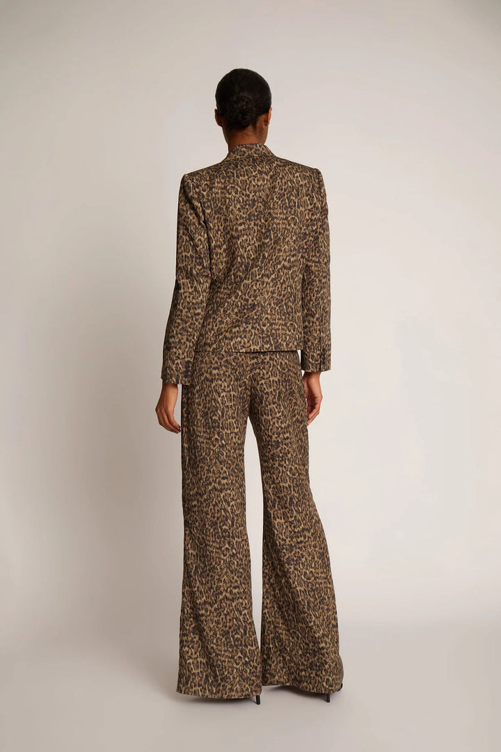 100% tencel-DAMES BLAZERS & GILETS-Bruin