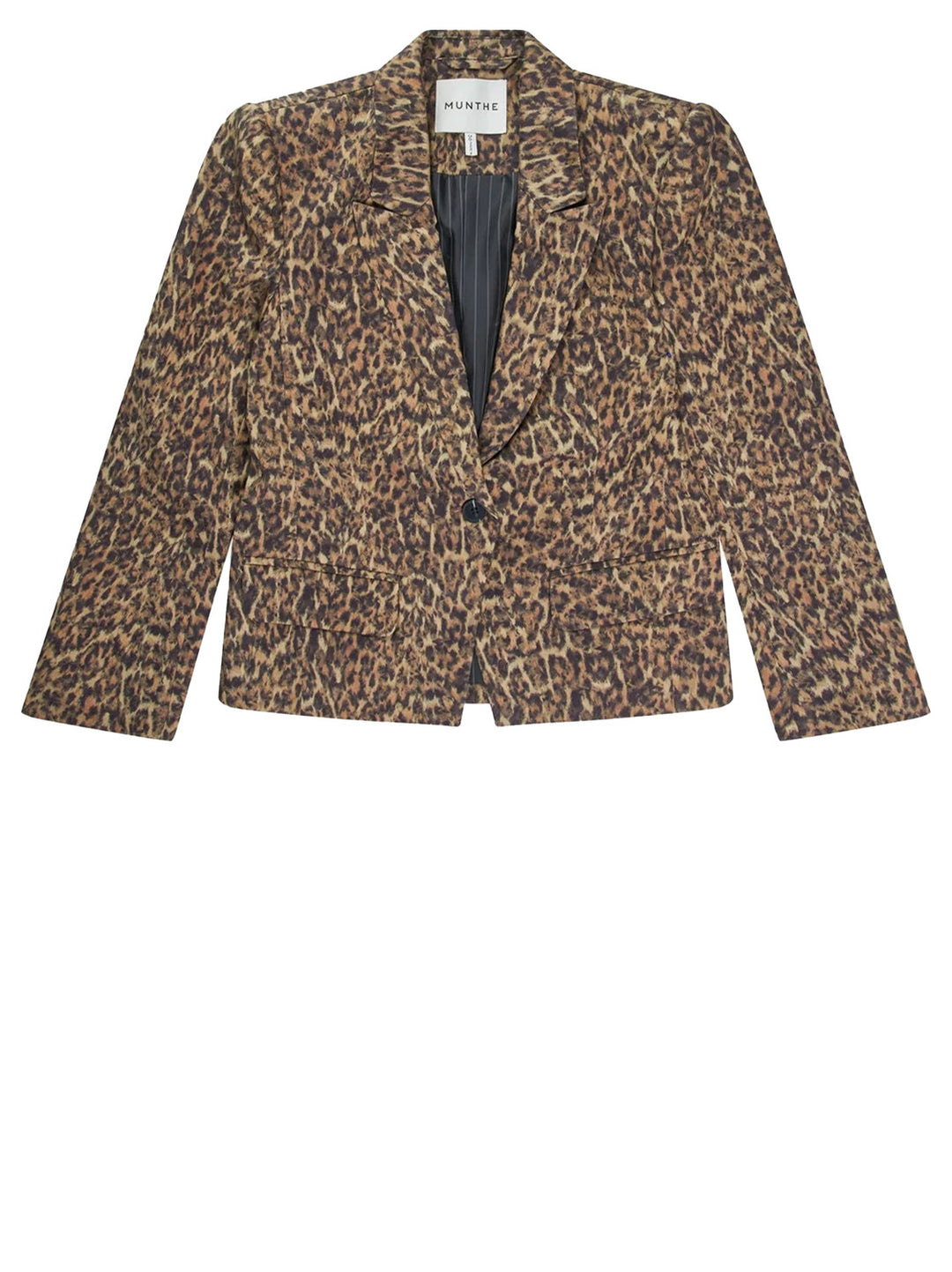 100% tencel-DAMES BLAZERS & GILETS-Bruin