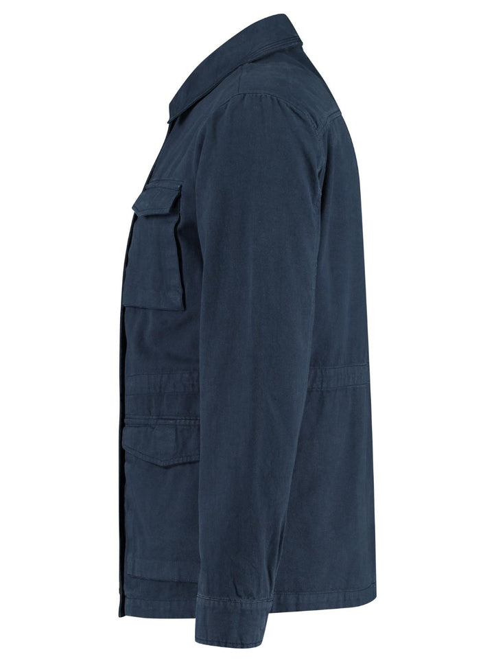 7 Dials Casper jack-100% katoen-HEREN JASSEN & JACKS-Blauw