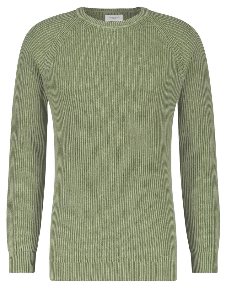 7 Dials Cris trui-100% katoen-HEREN TRUIEN & VESTEN-Groen