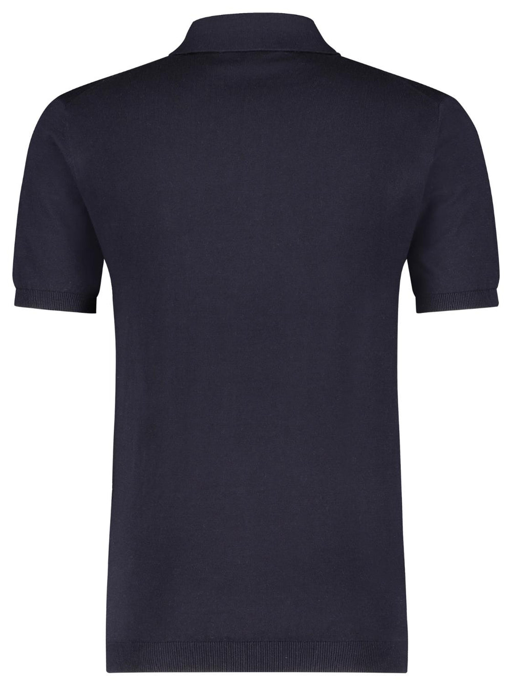 7 Dials Felix polo-80% katoen, 20% zijde-HEREN POLO'S & T-SHIRTS-Blauw
