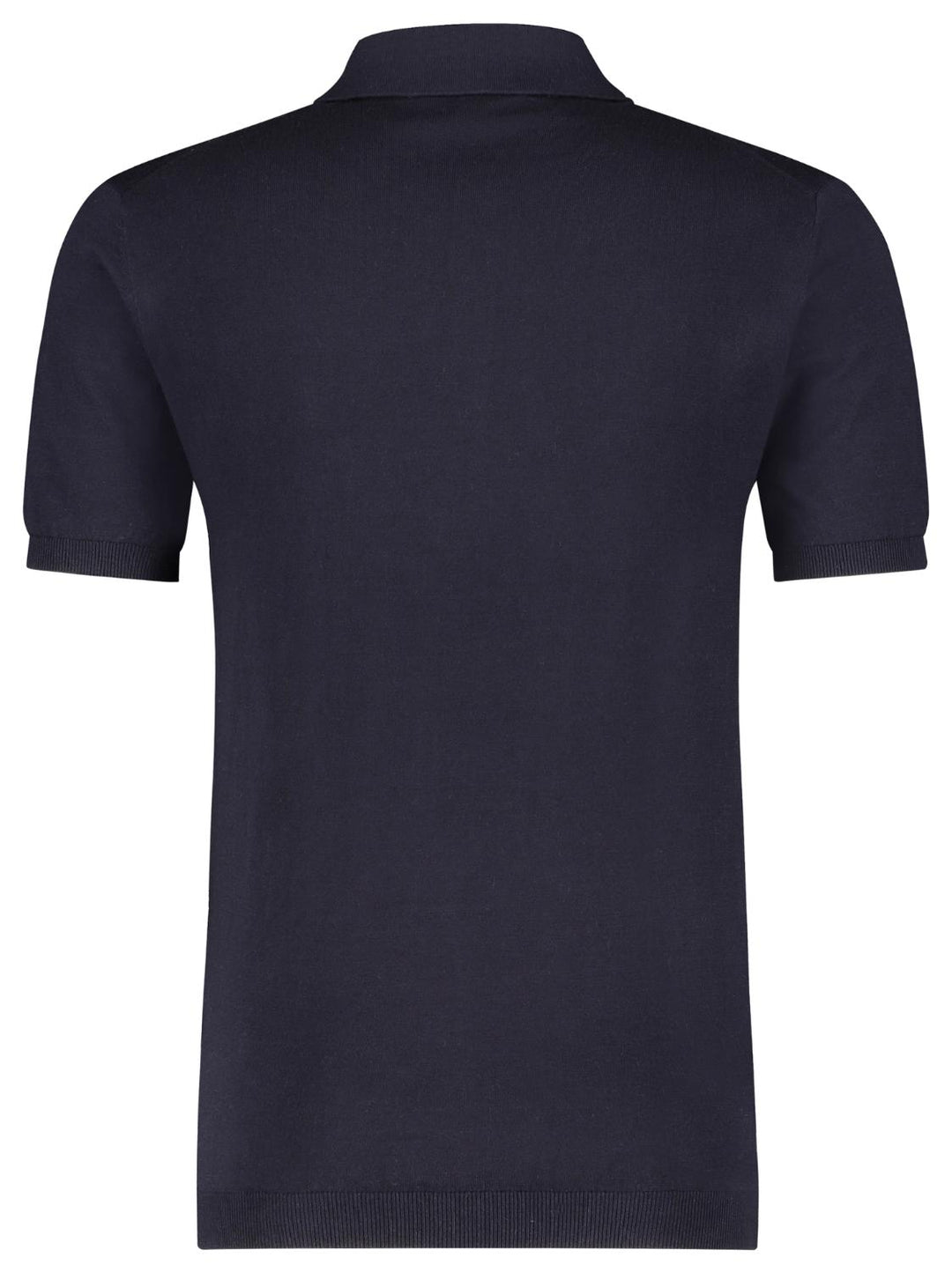 7 Dials Felix polo-80% katoen, 20% zijde-HEREN POLO'S & T-SHIRTS-Blauw