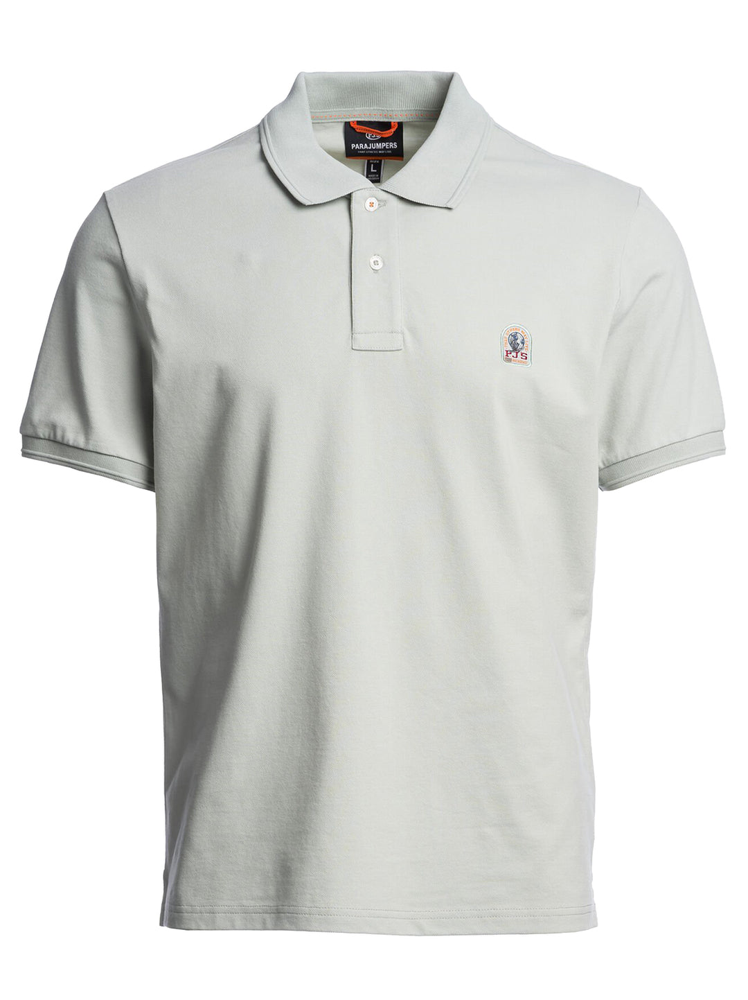 96% katoen, 4% elastaan-HEREN POLO'S & T-SHIRTS-Grijs