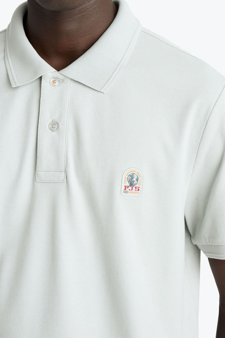96% katoen, 4% elastaan-HEREN POLO'S & T-SHIRTS-Grijs