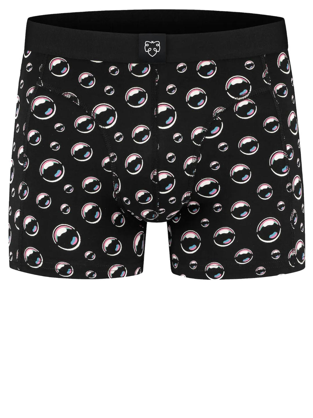 A-dam Underwear Bubble-95% katoen, 5% elasthaan-HEREN ONDER- EN BADMODE-Zwart