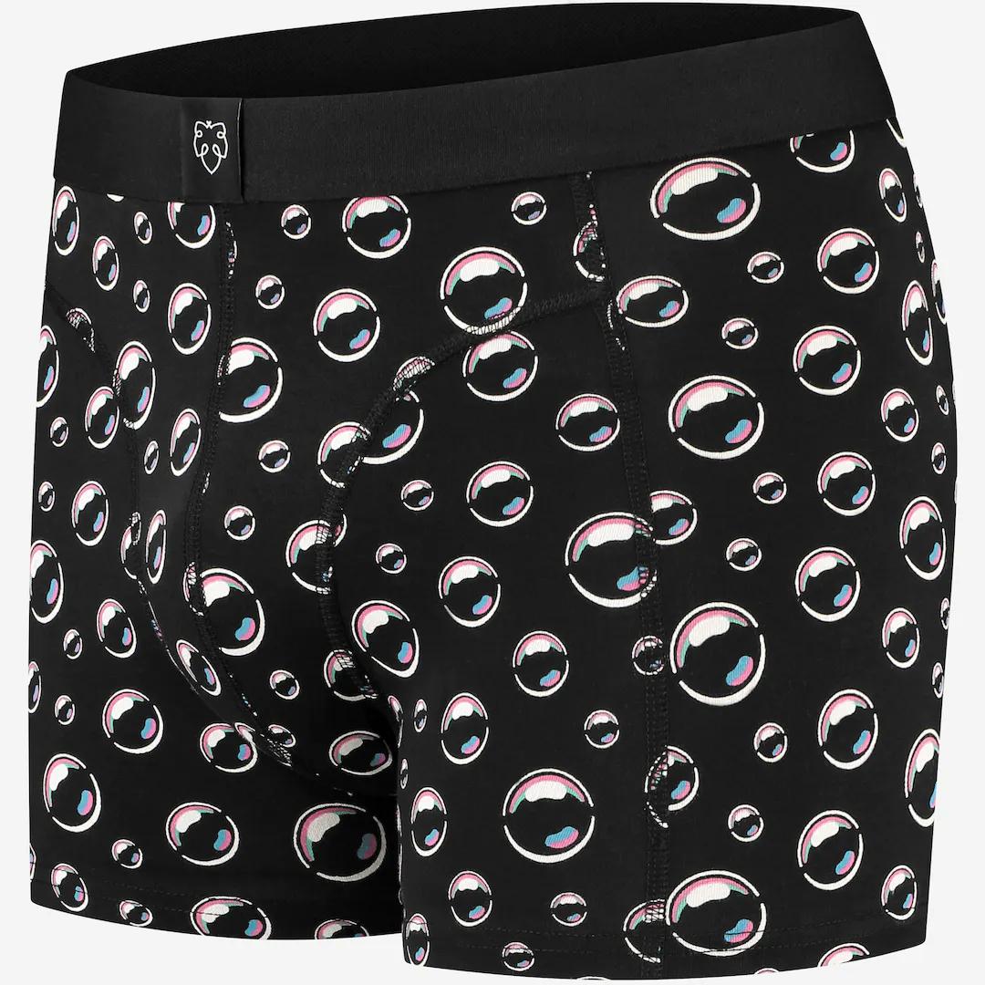 A-dam Underwear Bubble-95% katoen, 5% elasthaan-HEREN ONDER- EN BADMODE-Zwart