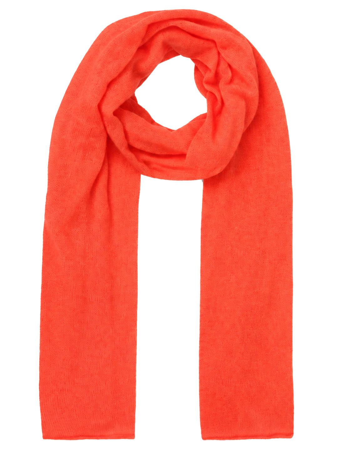 Absolut Cashmere Infinity Sjaal – Oranje-100% kasjmier-DAMES ACCESSOIRES-Oranje