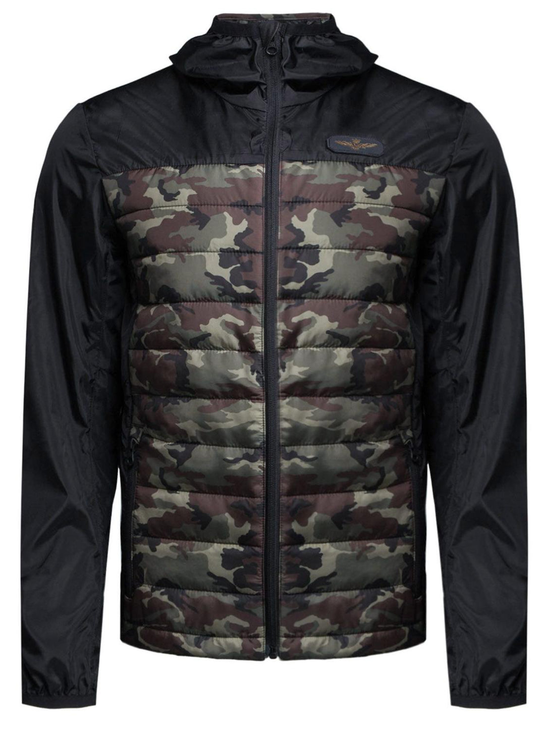 Aeronautica Militare jack-100% polyester-HEREN JASSEN & JACKS-Groen