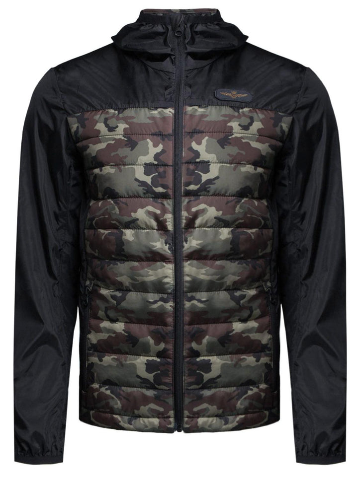 Aeronautica Militare jack-100% polyester-HEREN JASSEN & JACKS-Groen