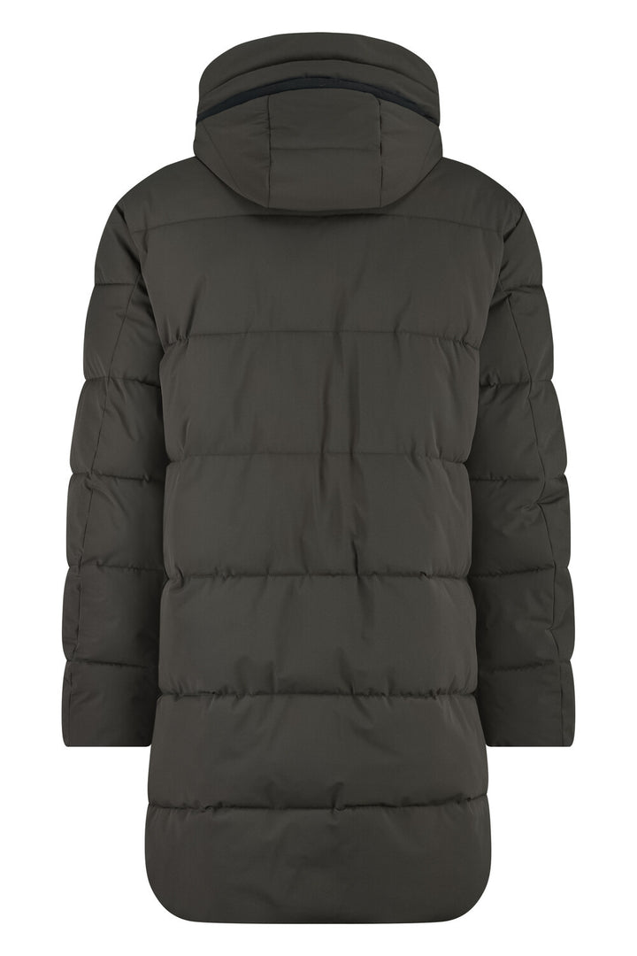 Agiato Gianni Sportieve Jas – Bruin-88% polyamide, 12% elastaan-HEREN JASSEN & JACKS-Bruin