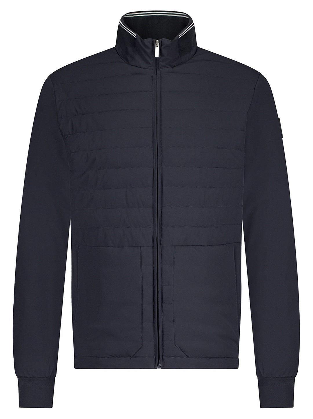 Agiato jack Carlo-100% polyester-HEREN JASSEN & JACKS-Blauw