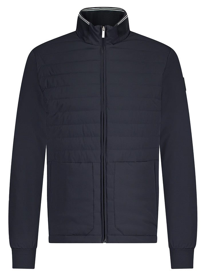 Agiato jack Carlo-100% polyester-HEREN JASSEN & JACKS-Blauw