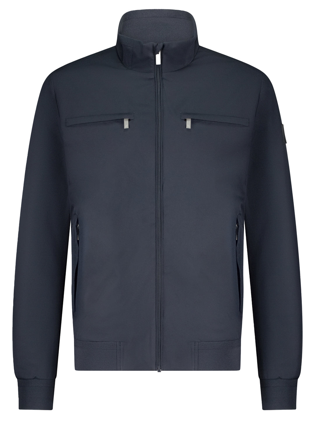 Agiato jack Paolo-100% polyester-HEREN JASSEN & JACKS-Blauw