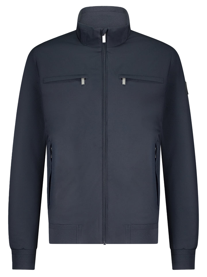 Agiato jack Paolo-100% polyester-HEREN JASSEN & JACKS-Blauw