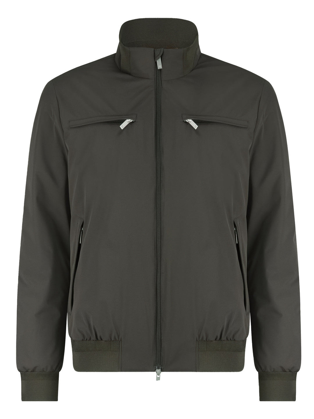 Agiato Stefano Sportief Jack – Beige-100% polyester-HEREN JASSEN & JACKS-Beige