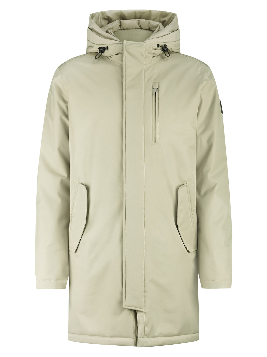 Agiato Tomasso Sportieve Jas – Beige-100% polyester-HEREN JASSEN & JACKS-Beige