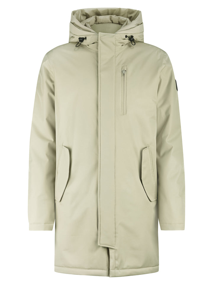 Agiato Tomasso Sportieve Jas – Beige-100% polyester-HEREN JASSEN & JACKS-Beige