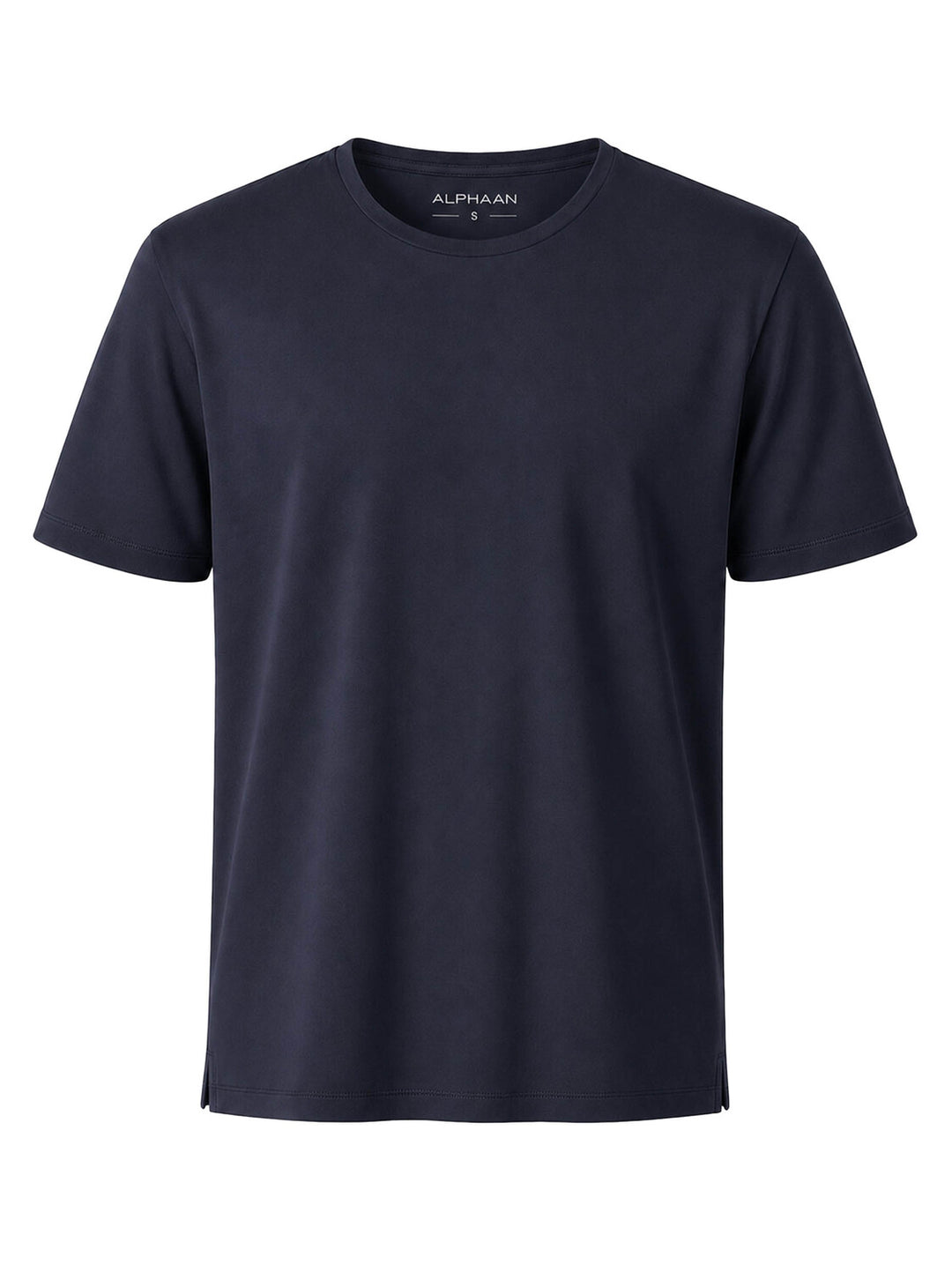 ALPHAAN Alpaqua T-shirt – Blauw-55% modal, 39% polyester, 6% elastaan-HEREN POLO'S & T-SHIRTS-Blauw