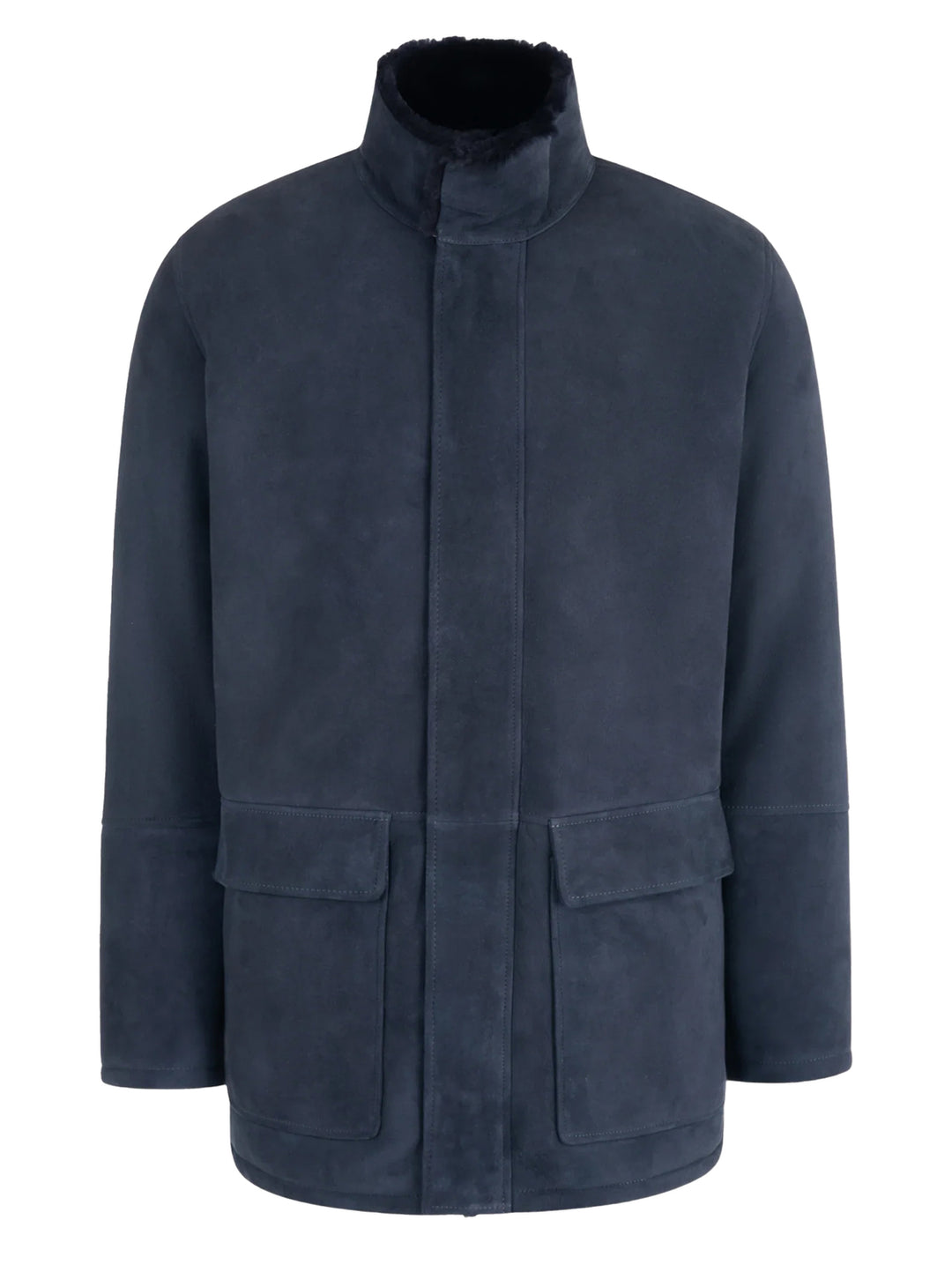 Alter Ego Leren Jas Mayson – Night Blue-100% leer-HEREN JASSEN & JACKS-Blauw