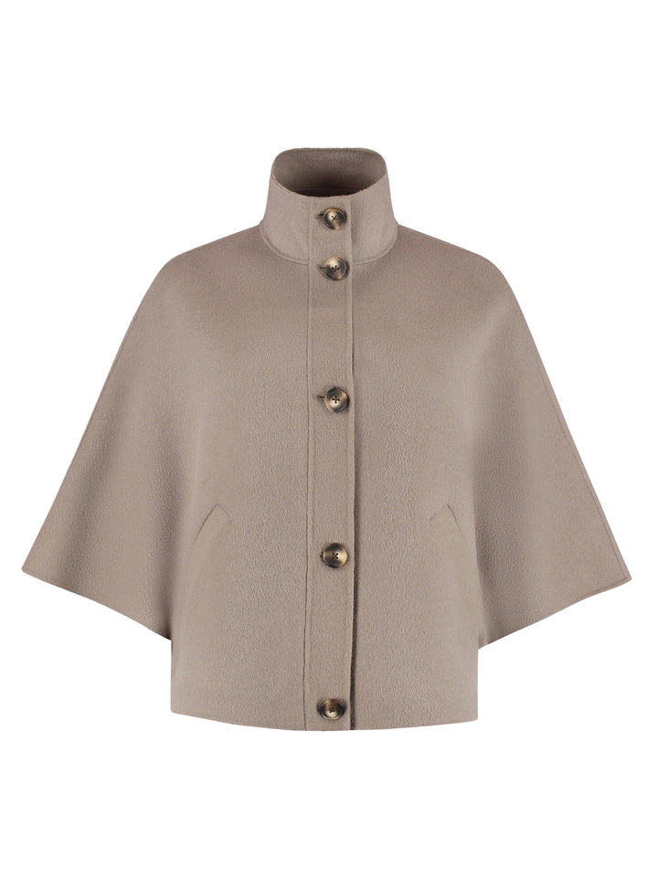 Alter Ego Liv Wollen Jack – Bruin-50% wol, 50% polyester-DAMES JASSEN & JACKS-Bruin