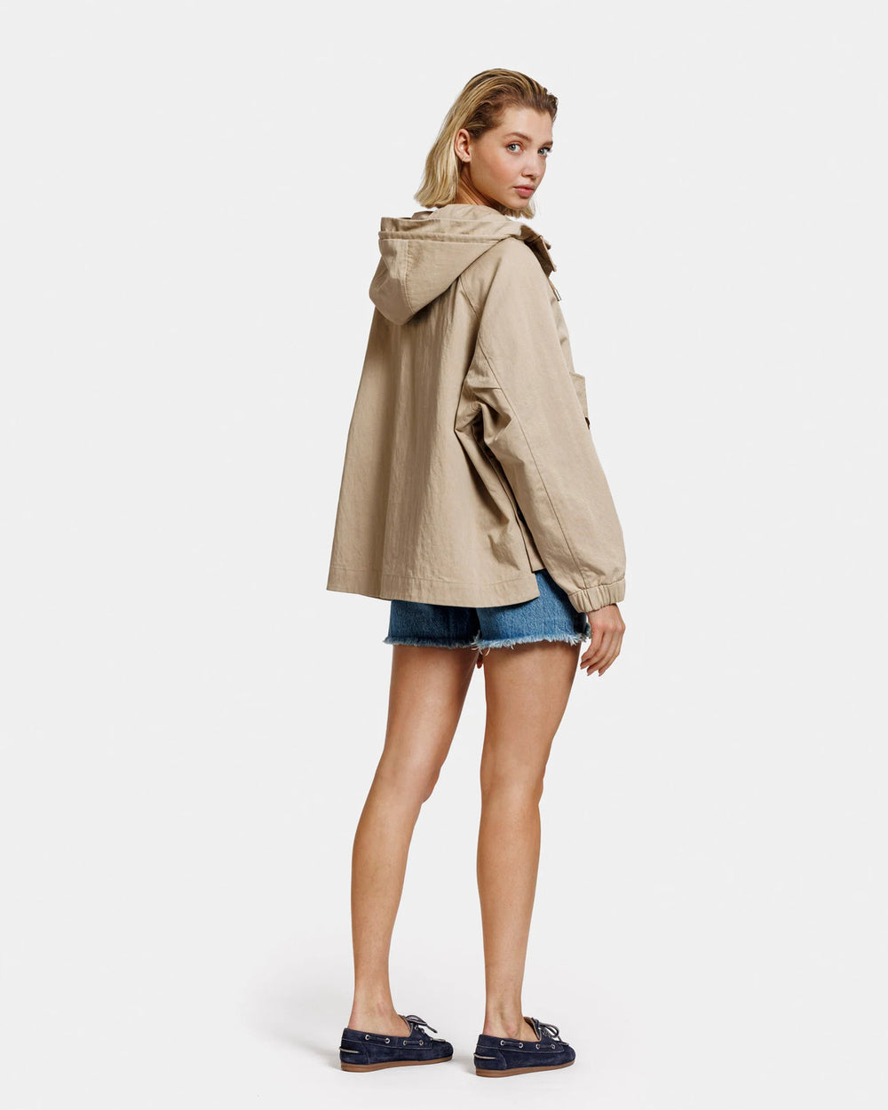 Alter Ego May jas-Buitenkant:100% Katoen<br />Binnenkant: 100% Polyester-DAMES JASSEN & JACKS-Beige