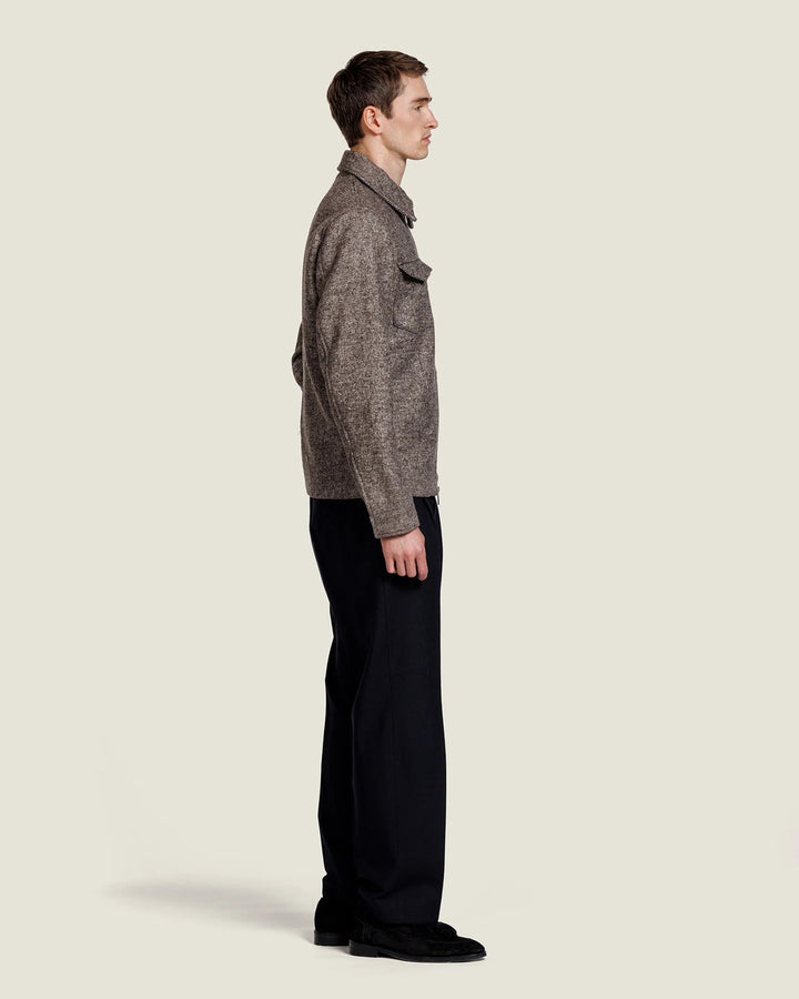 Alter Ego Robert Wollen Jack – Bruin-50% wol, 33% polyester, 7% viscose<br />Voering: 100% polyester-HEREN JASSEN & JACKS