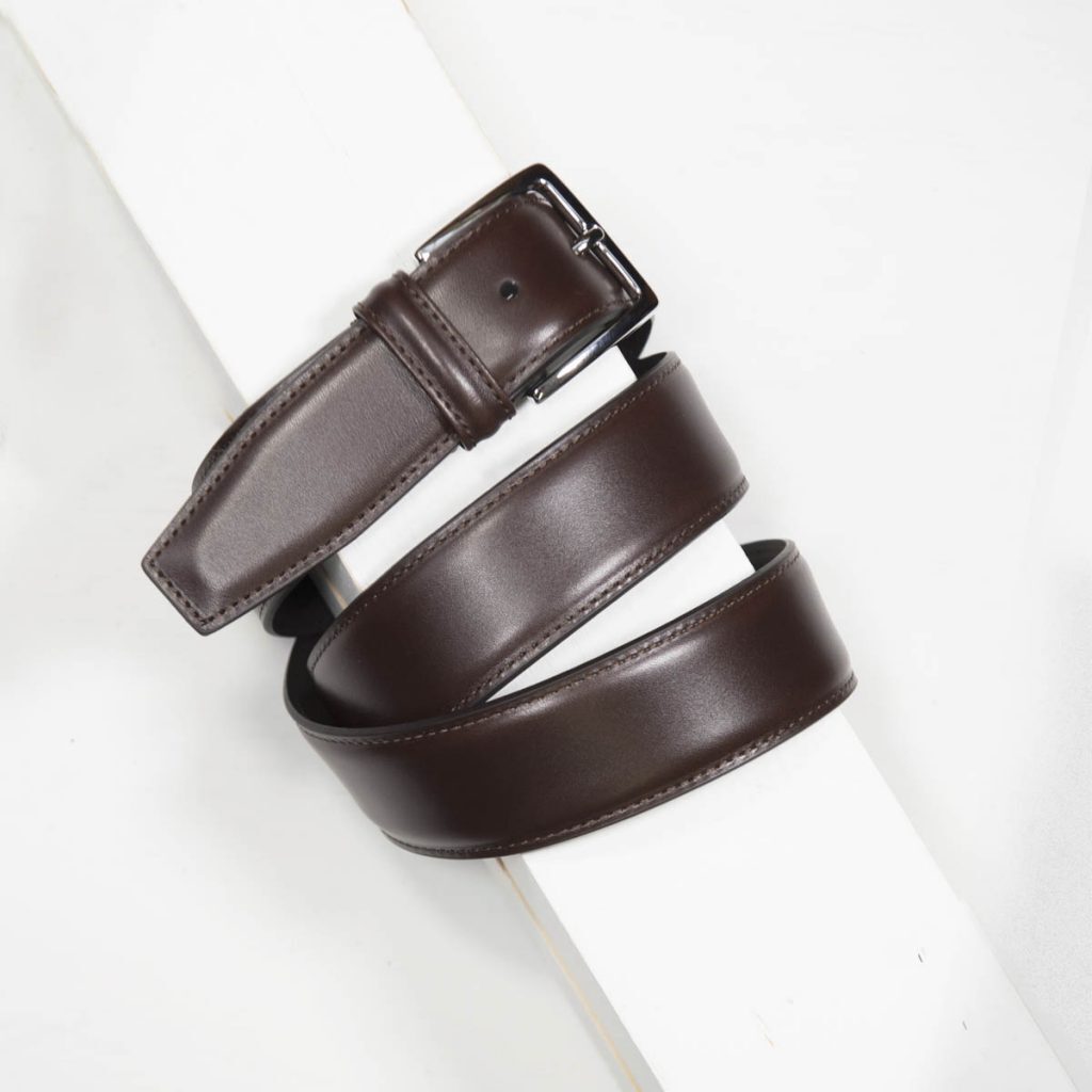 Anderson’s Classic stitched belt – Bruin-HEREN SCHOENEN & RIEMEN-Bruin