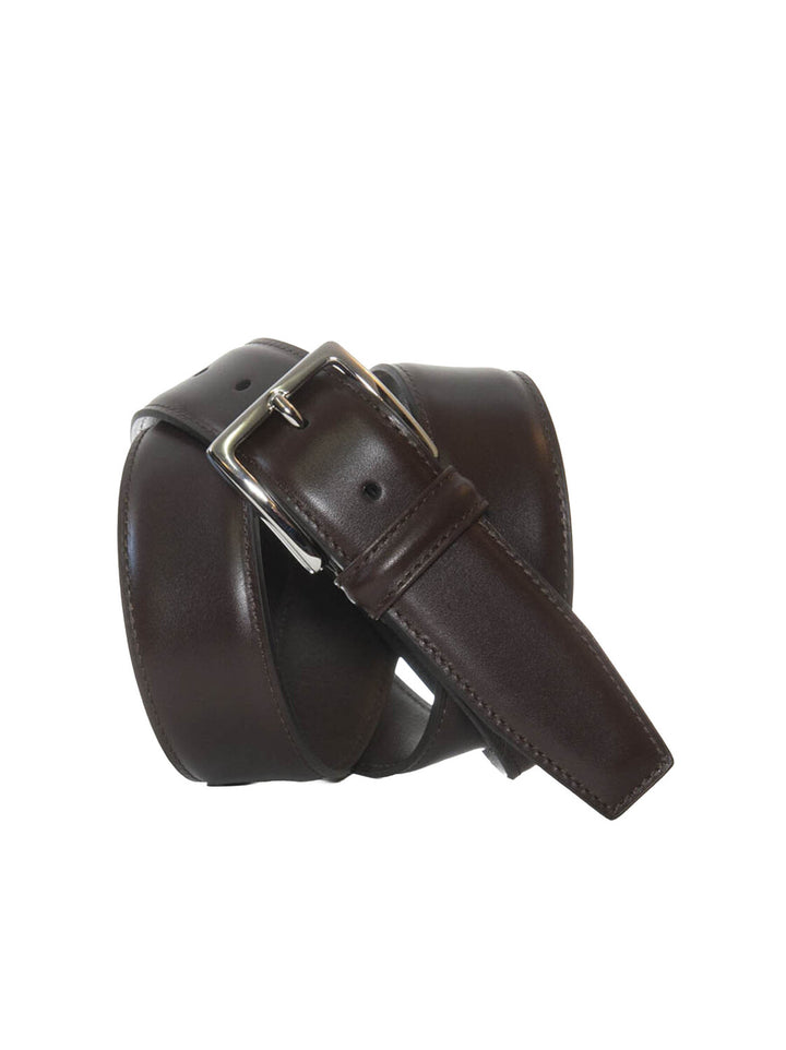 Anderson’s Classic stitched belt – Bruin-HEREN SCHOENEN & RIEMEN-Bruin