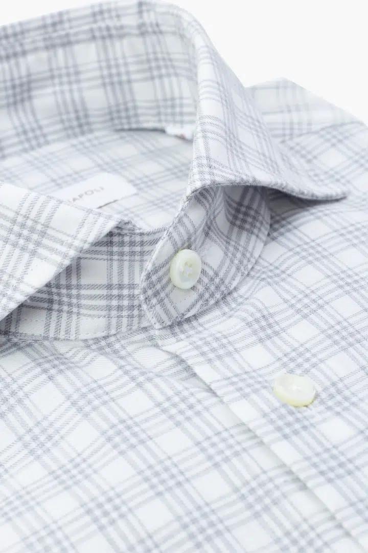 Artu Napoli casual shirt slim-100% katoen-HEREN SHIRTS-Beige