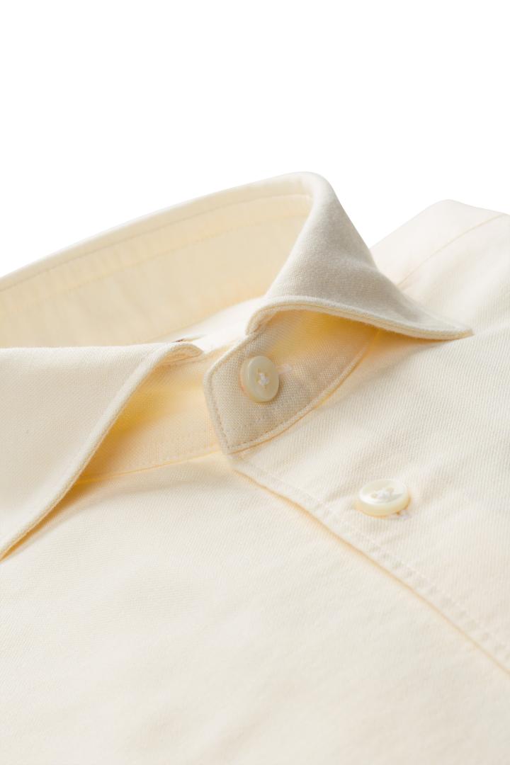 Artu Napoli overhemd-100% katoen-HEREN SHIRTS-Geel