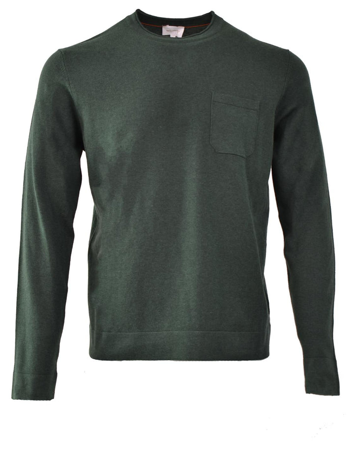 Artu Napoli trui groen-100%  katoen-HEREN TRUIEN & VESTEN-Groen