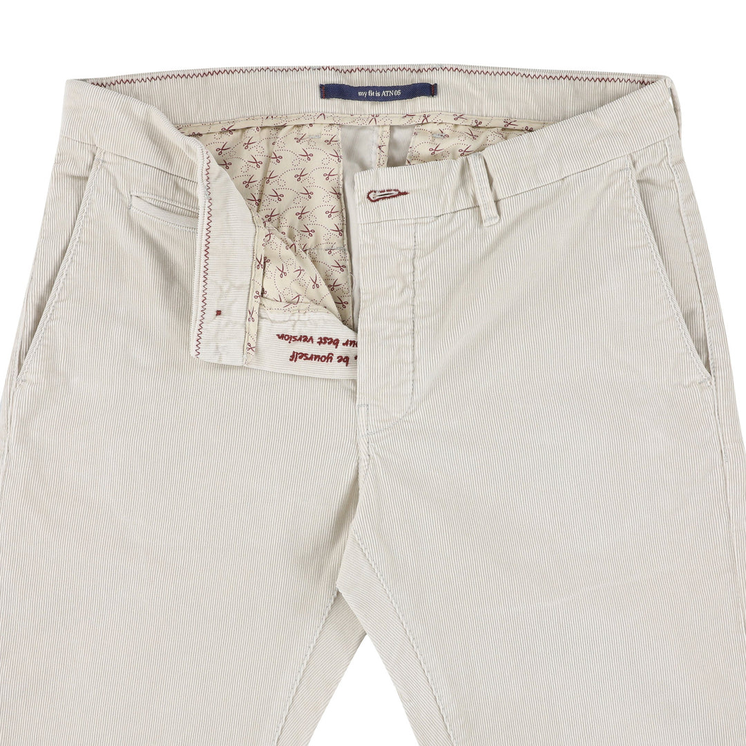 Atelier Noterman 5-Pocket Jeans – Beige-97% katoen, 3% elasthaan-HEREN BROEKEN-Beige
