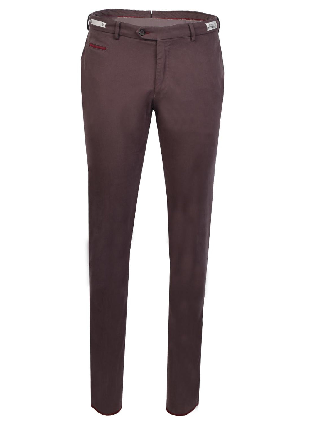 Atelier Noterman chino-54% katoen, 43% modal, 3% elastaan-HEREN BROEKEN-Bruin