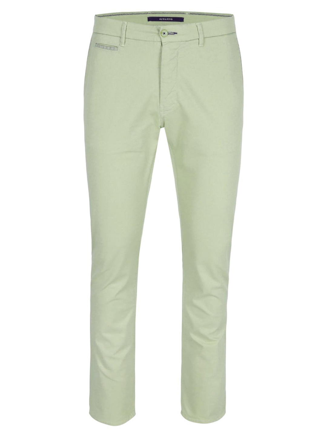 Atelier Noterman chino-59% katoen, 38% lyocell, 3% elasthaan-HEREN BROEKEN-Groen