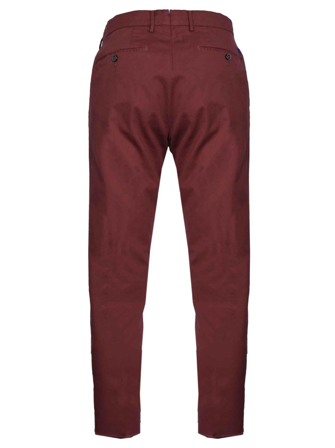 Atelier Noterman chino-96% katoen, 4% elasthaan-HEREN BROEKEN-Bordeaux