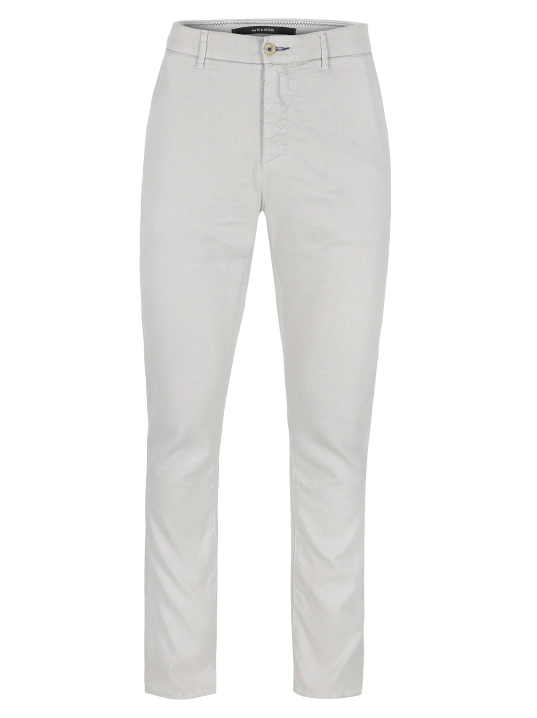 Atelier Noterman Chino ATN05 – Beige -65% linnen, 34% katoen, 1% elastaan-HEREN BROEKEN-Beige