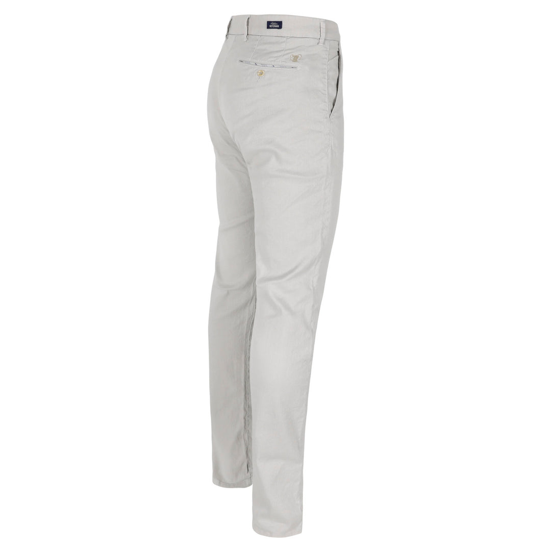 Atelier Noterman Chino ATN05 – Beige -65% linnen, 34% katoen, 1% elastaan-HEREN BROEKEN-Beige