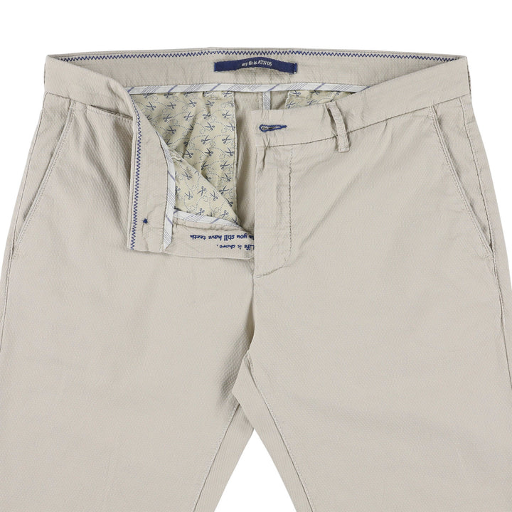 Atelier Noterman Chino ATN05 – Beige-98% katoen, 2% elastaan-HEREN BROEKEN-Beige