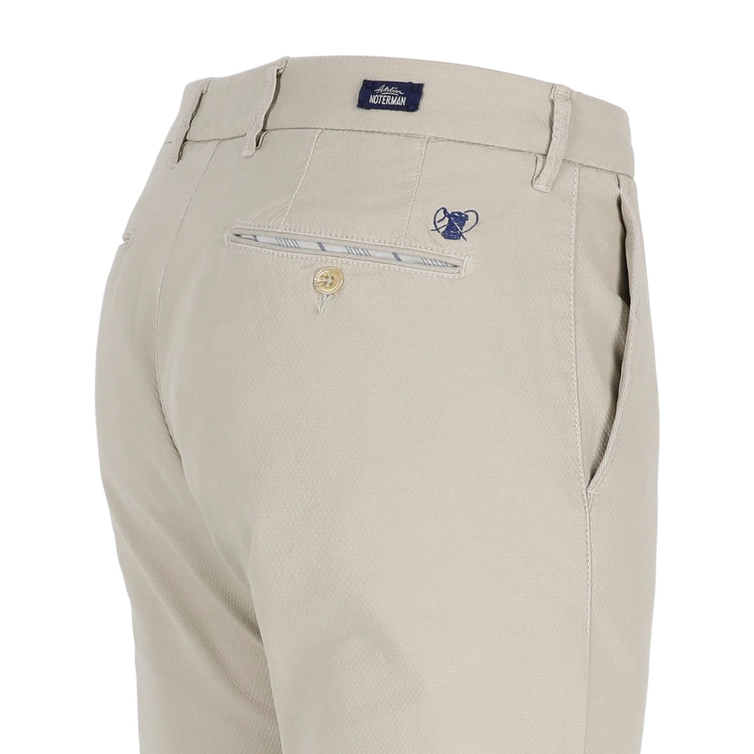 Atelier Noterman Chino ATN05 – Beige-98% katoen, 2% elastaan-HEREN BROEKEN-Beige