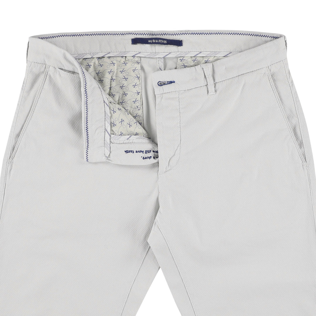 Atelier Noterman Chino ATN05 – Grijs-98% katoen, 2% elastaan-HEREN BROEKEN-Grijs