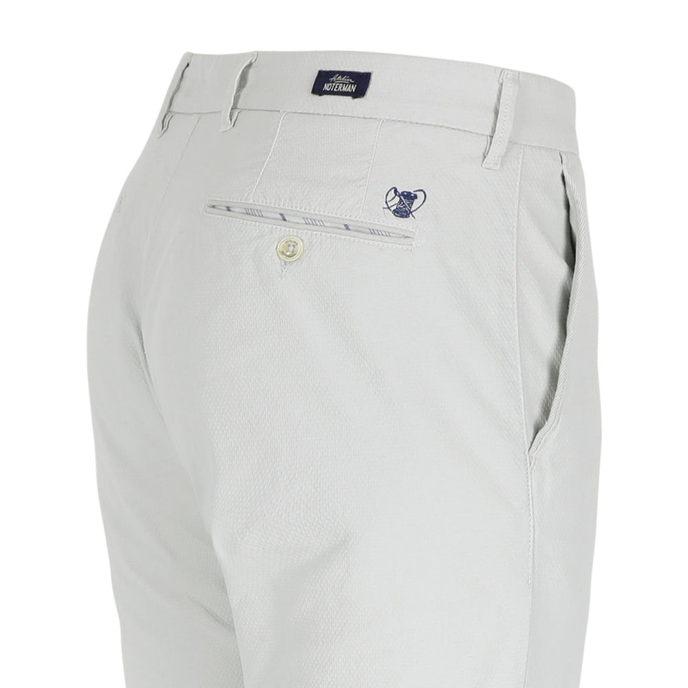 Atelier Noterman Chino ATN05 – Grijs-98% katoen, 2% elastaan-HEREN BROEKEN-Grijs