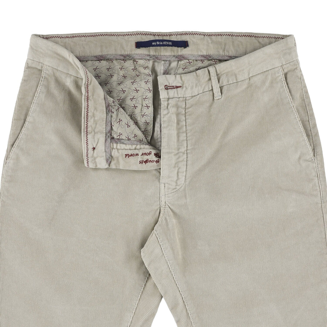 Atelier Noterman Chino – Beige-98% katoen, 2% elastaan-HEREN BROEKEN-Beige