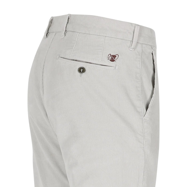Atelier Noterman Chino – Grijs-98% katoen, 2% elastaan-HEREN BROEKEN-Grijs