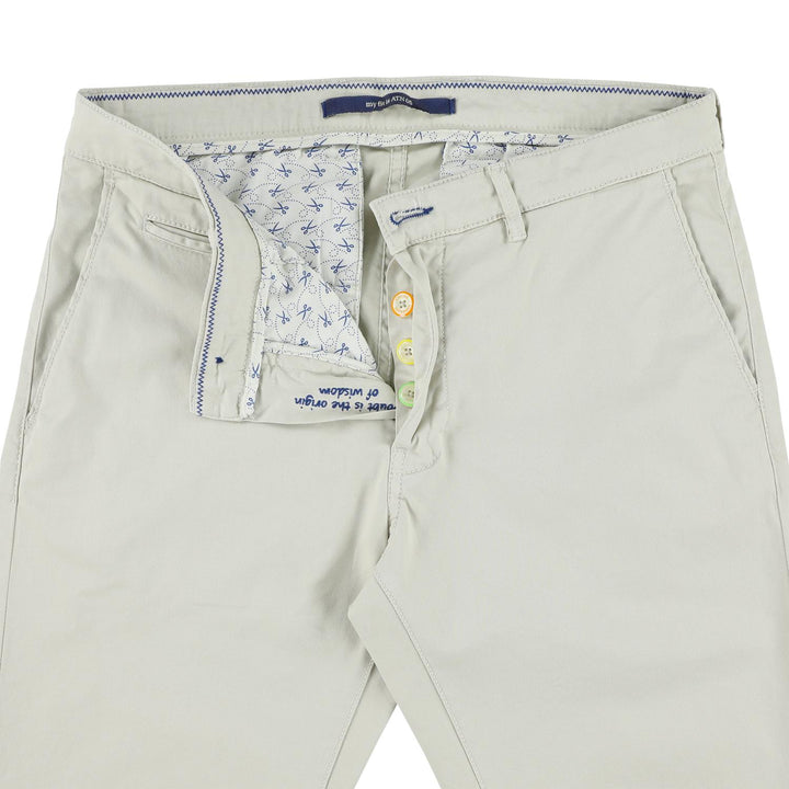 Atelier Noterman chino slim-59% katoen, 38% lyocell, 3% elasthaan-HEREN BROEKEN-Beige