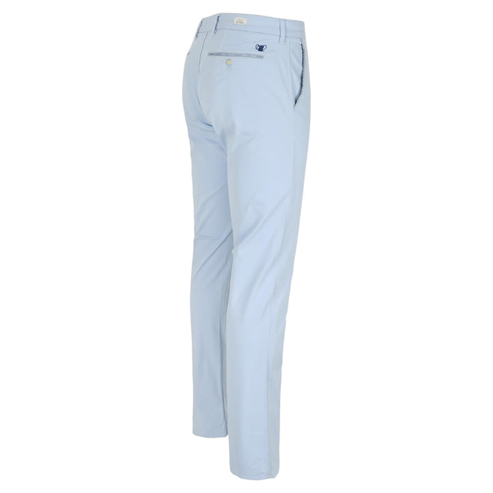 Atelier Noterman chino slim-59% katoen, 38% lyocell, 3% elasthaan-HEREN BROEKEN-Blauw