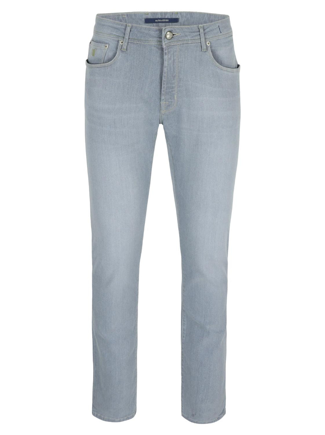 Atelier Noterman jeans slim-92% katoen, 6% elastomultiester, 2% elasthaan-HEREN BROEKEN-Blauw