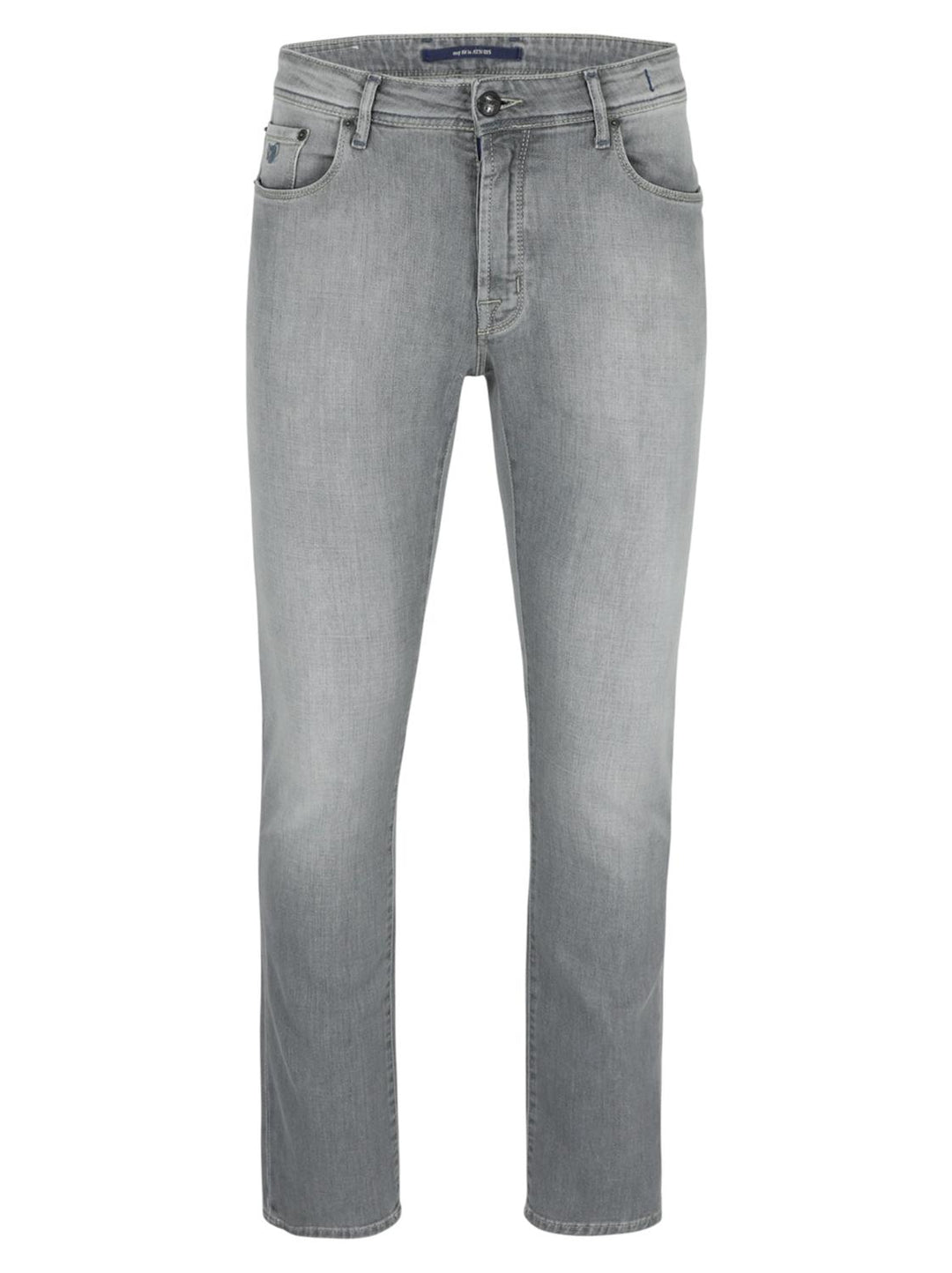 Atelier Noterman jeans slim-92% katoen, 6% elastomultiester, 2% elasthaan-HEREN BROEKEN-Grijs