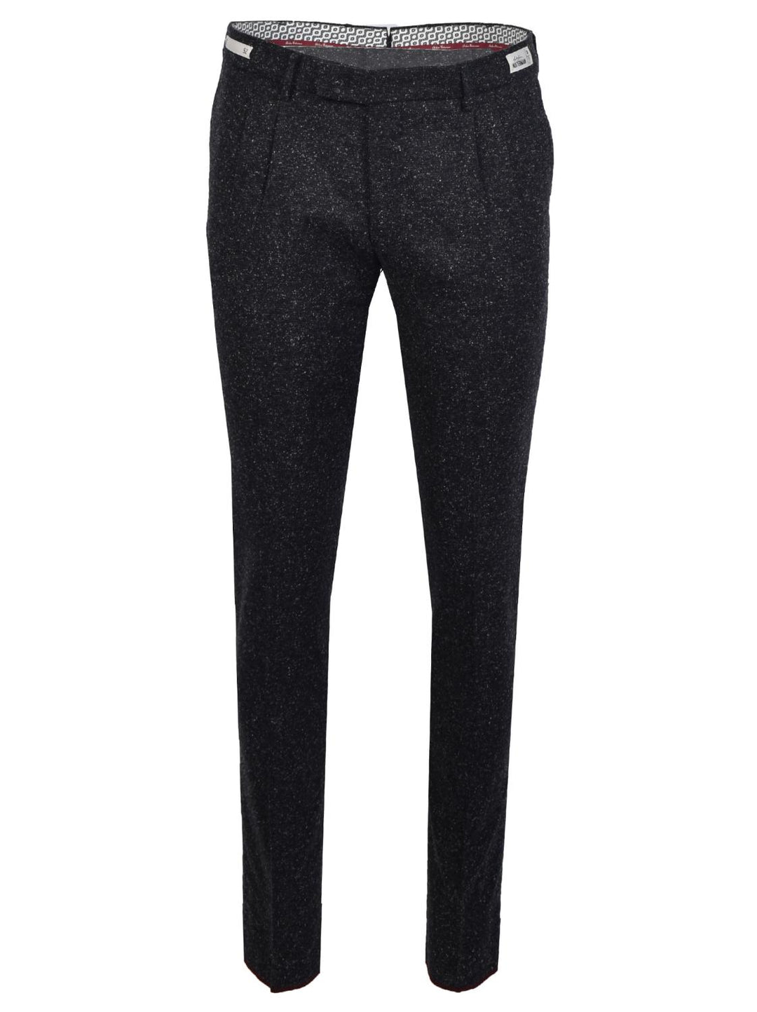 Atelier Noterman pantalon-54% wol, 20% polyester, 16% polyamide, 8% zijde, 2% lycra-HEREN BROEKEN-Grijs