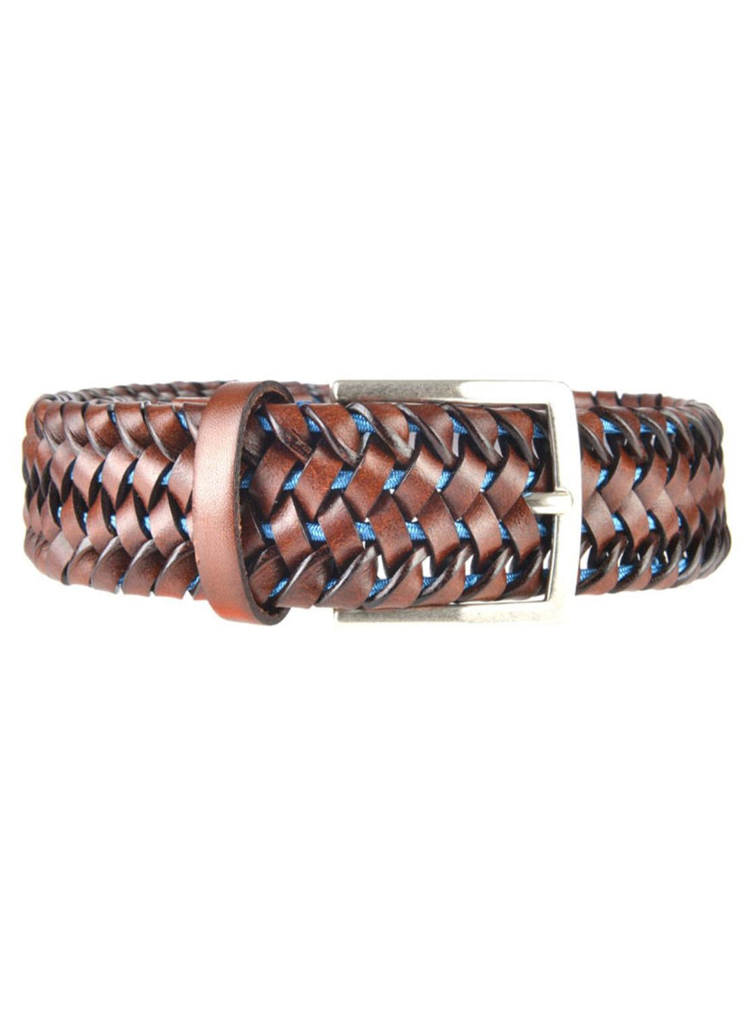 Athison riem-Leer<br />Katoen-HEREN SCHOENEN & RIEMEN-Bruin