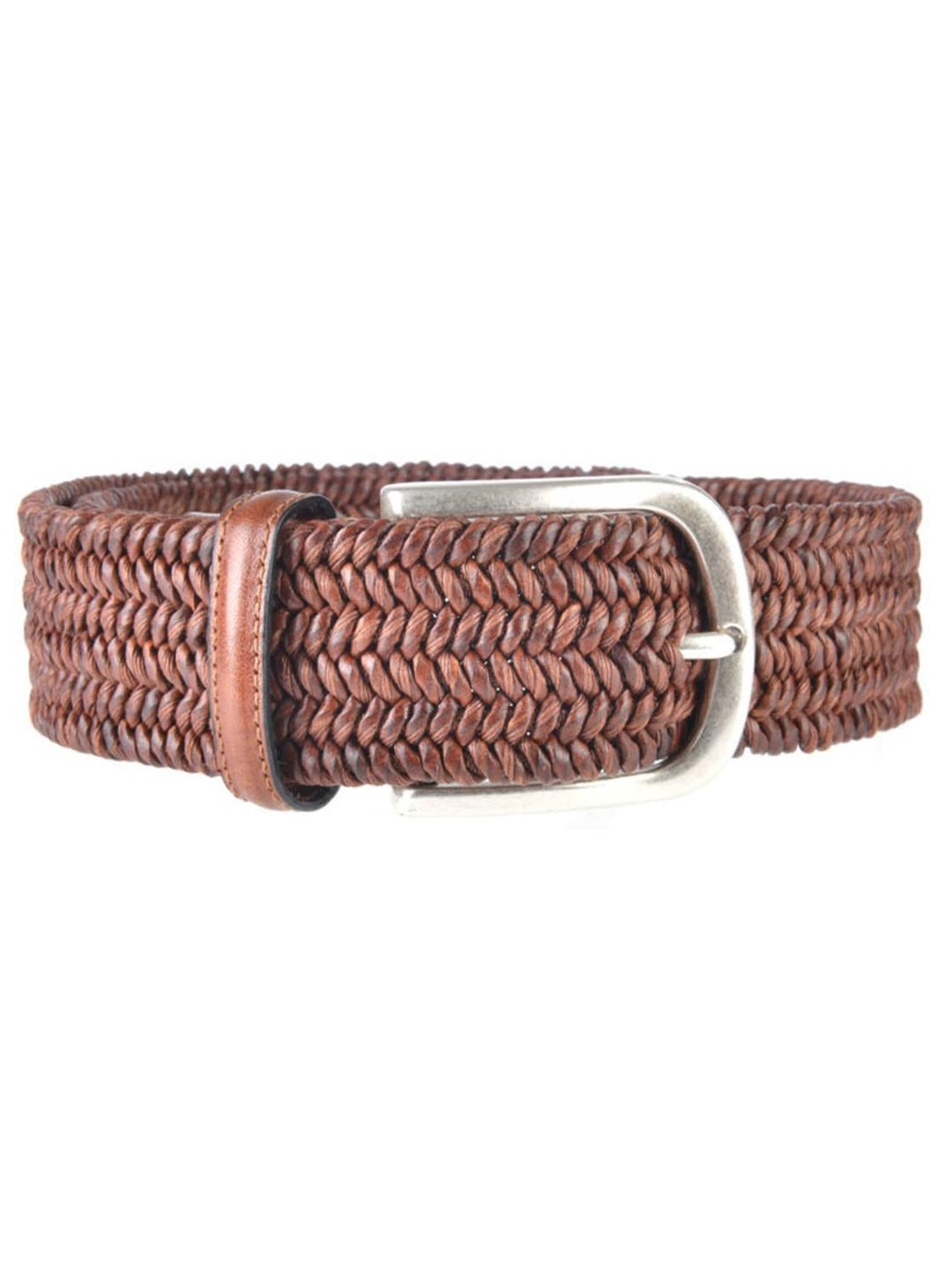 Athison riem-Leer<br />Katoen-HEREN SCHOENEN & RIEMEN-Bruin